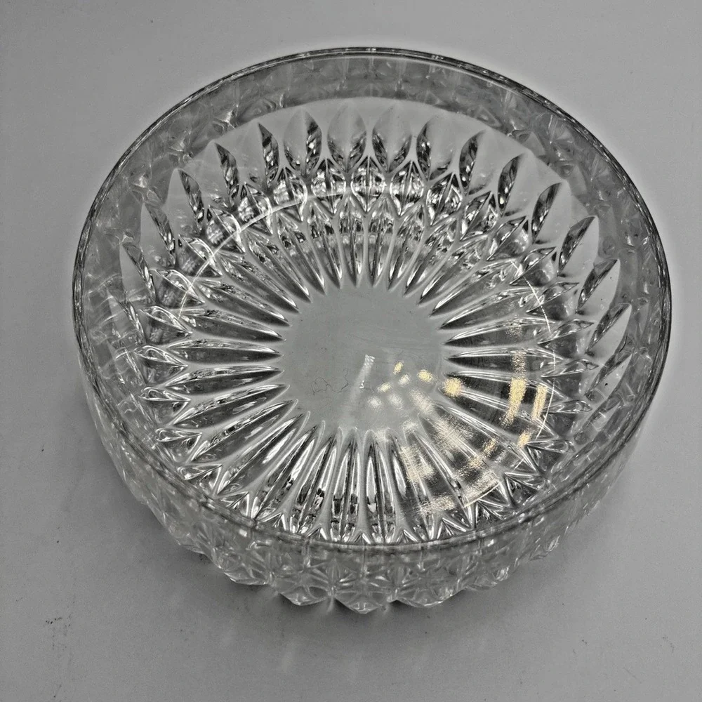 Vintage Centerpiece Crystal‎ Gorham Full Lead Crystal Bowl Germany Discontinued
